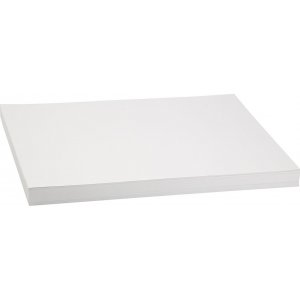 Carton color - blanc - A3 - 250 g - 100 feuilles