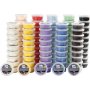 Silk Clay - couleurs mlanges - 10 x 10 x 35 g