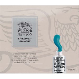 Peinture Gouache W&N Designer - Pack d'introduction