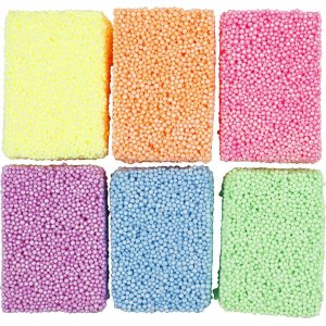 Soft Foam - couleurs fluo - 6 x 10 g