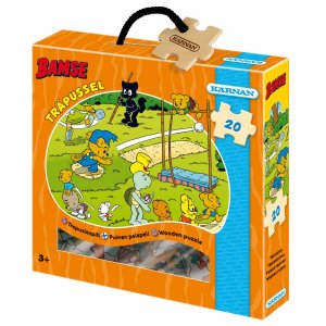 Puzzle en bois Ours en peluche - 20 pices