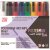 Stylo marqueur ZIG Posterman Wet-Wipe 6mm - 8 couleurs