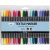 Marqueurs textiles - couleurs complmentaires - 20 pcs