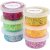 Argile paillete, couleurs mlanges, 6x20 ml