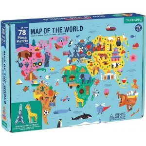 Puzzle Gographie - Carte du monde