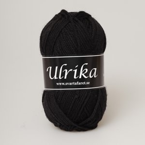 Fil Ulrika Mouton Noir 50g