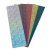 Feuilles de cire en plusieurs couleurs 200x50x0,5 mm - Combinaison scintillante 5