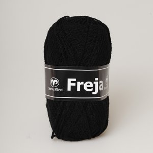 Fil Freja Mouton Noir 50g