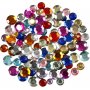 Strass - couleurs mlanges - Rond - 6+9+12 mm - 3600 pcs