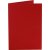 Carte - rouge - 10,5 x 15 cm - 10 pcs