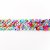 Bordure  paillettes - Stretch 30 mm - multicolore III