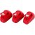 Perforatrice - rouge - toile - coeur - sapin de Nol - 3 pcs