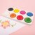 Palette de couleurs pour 57 mm - 8 compartiments - 6 pcs