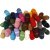 Laine carde - couleurs mlanges - 35 x 100 g