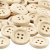 Boutons en bois - 23 mm - 30 pcs