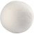 Boules de flirt - blanches - 50 mm - 4 pcs