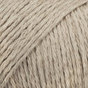 Fil coton-lin Uni Color DROPS - 50g - Beige (11)