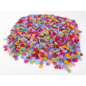 Perles flocons de neige - 6200 pcs