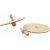 Gyroscope en bois - 12 pcs