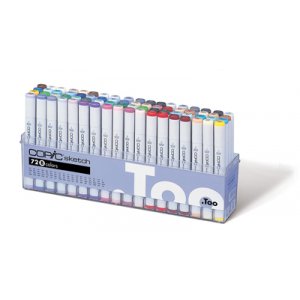 Coffret Copic Sketch - 72 stylos - Couleurs de base B