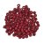 Perles en bois 4 mm - rouge fonc 150 pcs. diamtre du trou 1,5 mm