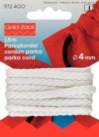 Bande parka 4 mm blanc - Disponible en d'autres couleurs