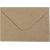 Enveloppe recycle - naturel - 11,5 x 16 cm - 50 pcs