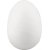 Oeufs en polystyrne - blanc - H7 cm - 50 pcs