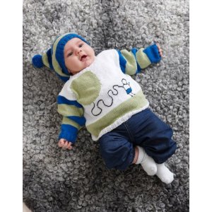 Patron tricot - Pull enfant avec ballon