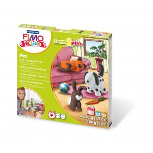 Coffret Fimo Kids Form&Play - Animaux