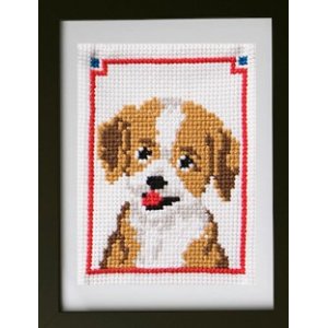 Kit de broderie Broderie enfant - Chiot