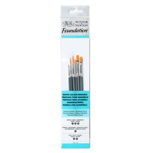 Ensemble de pinceaux synthtiques W&N Foundation Aquarelle - No. 16