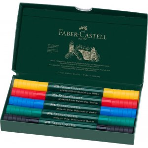 Faber-Castell Albrecht Drer set de marqueurs aquarelle - 5 stylos