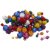 Pompons - couleurs vives - paillettes - 62 g