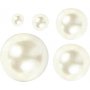 Strass - blanc - 2-8 mm - 140 pcs