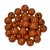 Perles en bois 8 mm - marron clair 80 pcs. diamtre du trou 2,3 mm