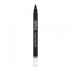 Stylo fibre Berol Colorfine, noir