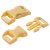 Boucle clic 16/20 mm - beige