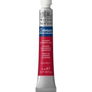 Peinture aquarelle W&N Cotman Tube 8ml