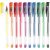 Stylos  bille gel - couleurs mlanges - 10 pcs