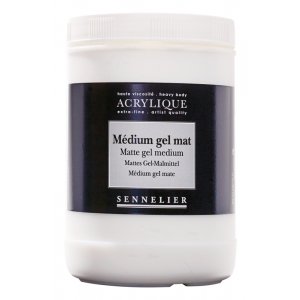 Mdium Acrylique Sennelier 120Ml - Vernis Brillant Abstrait/Medium