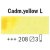 Rembrandt Aquarelle 5 ml - Jaune/Orange-3-Jaune de cadmium clair