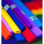 Papier crpon 50 x 250 cm - couleur arc-en-ciel