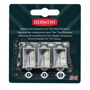 Aiguiseur  batterie Derwent Twinhole - Recharge