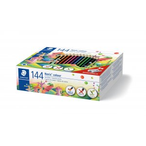 Crayons de couleur Noris - 144 crayons