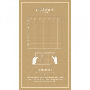 Forfait mensuel pour Filofax Clipbook Personal - Non dat