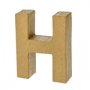 Lettre H 10 x T 3 cm - H