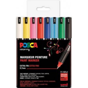 Posset PC-1MR - 8 stylos