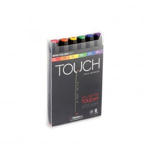 Touch Twin Marker 6pcs - Couleur principale