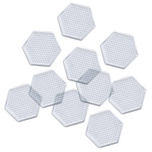 Assiettes paquet de 10 petit hexagone